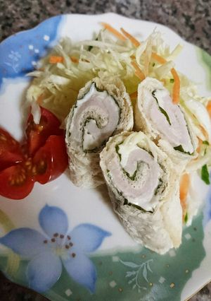 レンジで薄あげと、豚肉のチーズ巻き巻き-レシピのメイン写真