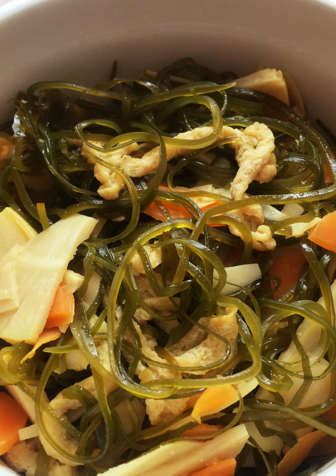 簡単すぎる！切り昆布と筍の煮物☆-レシピのメイン写真