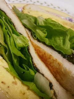 和風☆卵焼きと海苔の佃煮のサンドウィッチ-レシピのメイン写真