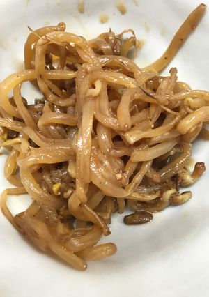 一人暮らしの見方!やみつき☆もやし炒め-レシピのメイン写真