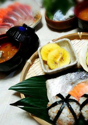 焼き鮭　和プレート-レシピのメイン写真