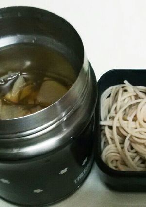 ☆スープジャー☆蕎麦弁当-レシピのメイン写真