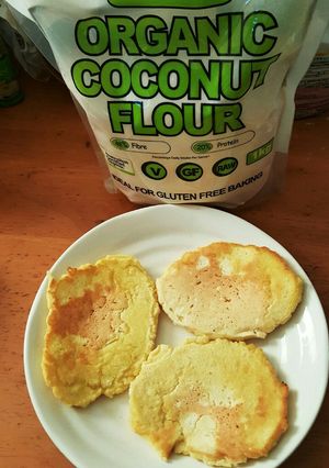ココナッツパンケーキ-レシピのメイン写真