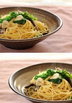 菜の花といわしのスパゲッティ-レシピのメイン写真
