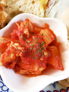 レンジで簡単!トマト煮-レシピのメイン写真
