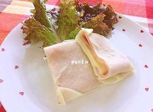 春巻きの皮でハムとチーズのブリトー-レシピのメイン写真