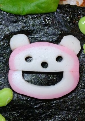 お弁当に！蒲鉾のクマちゃん-レシピのメイン写真