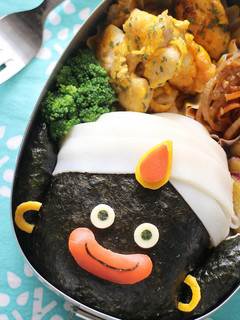 ドラゴンボール☆ミスターポポのキャラ弁-レシピのメイン写真