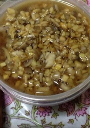 餃子味のキノコソース-レシピのメイン写真