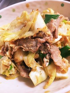 豚肉とキャベツの簡単炒め-レシピのメイン写真