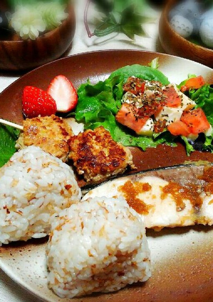 ブリのしょうが焼き　和プレート-レシピのメイン写真