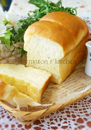 30分で完成⁉不思議パンの湯種牛乳食パン-レシピのメイン写真