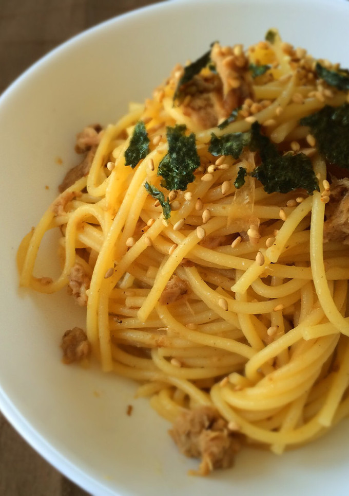 茹でたら混ぜるだけ！の簡単和風パスタ-レシピのメイン写真