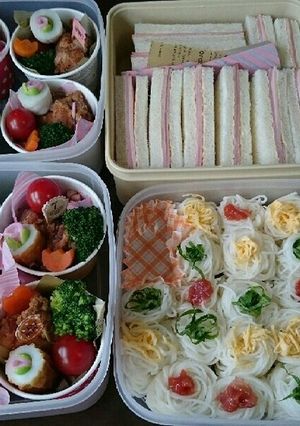 食べやすい運動会のお弁当♪2015-レシピのメイン写真