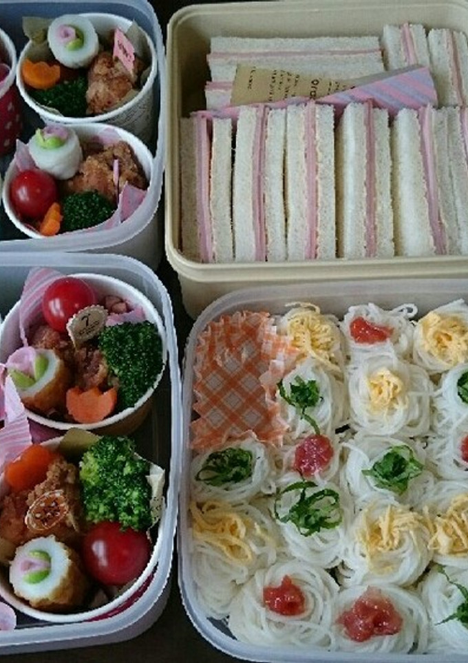 食べやすい運動会のお弁当♪2015-レシピのメイン写真