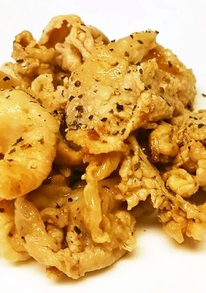 お弁当に！豚こまの味噌マヨネーズ炒め-レシピのメイン写真