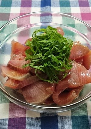 とろける食感！ブリの漬け-レシピのメイン写真