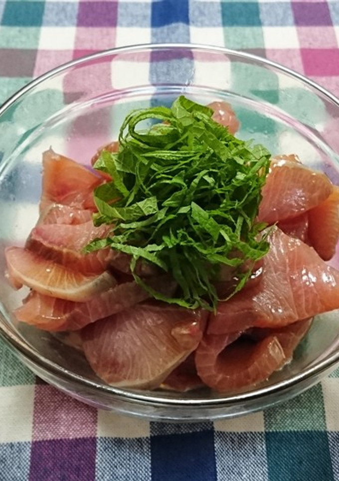 とろける食感！ブリの漬け-レシピのメイン写真