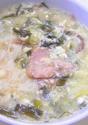 かき玉入り★中華風そうめんスープ-レシピのメイン写真