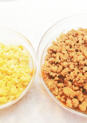 ふんわりジューシー♪鶏そぼろ♡-レシピのメイン写真
