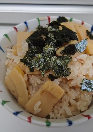 筍の煮物 リメイクで筍おこわ-レシピのメイン写真