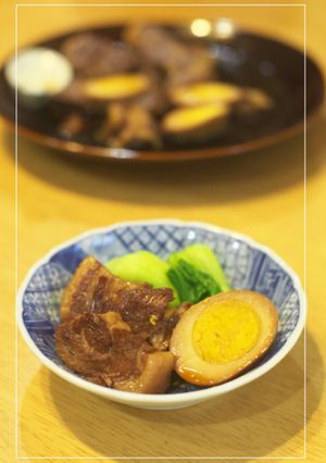 豚肩ロースであっさり角煮♡煮鶏も一緒に！-レシピのメイン写真
