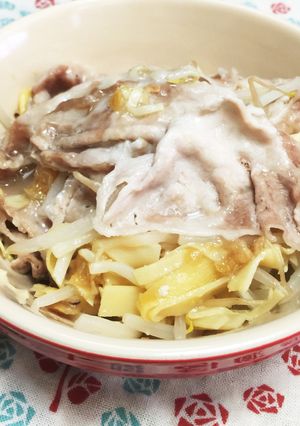 姫皮ともやし豚肉のレモン塩蒸し-レシピのメイン写真