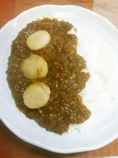 簡単!ホタテの貝柱DEカレーライス♪-レシピのメイン写真