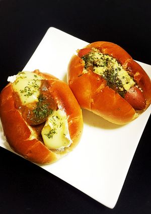 簡単♪焼きカレ〜 ホットドッグ♪-レシピのメイン写真
