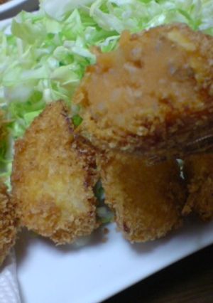**トマト味**のコロッケ♪-レシピのメイン写真
