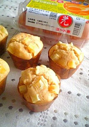 カスタード入り♪さつまいもマフィン-レシピのメイン写真