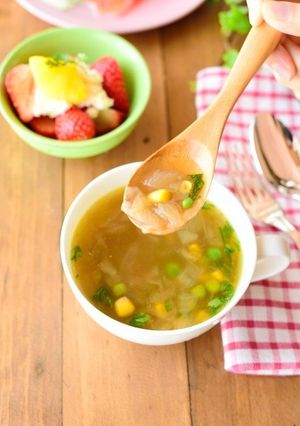 簡単オニオンスープ-レシピのメイン写真