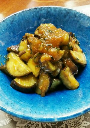 簡単♪なすと大葉の味噌炒め-レシピのメイン写真