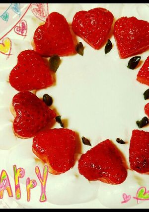 ☆イチゴショートケーキ☆誕生日･お祝いに-レシピのメイン写真