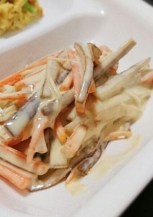 ごぼうとにんじんのサラダ(レンジで)-レシピのメイン写真