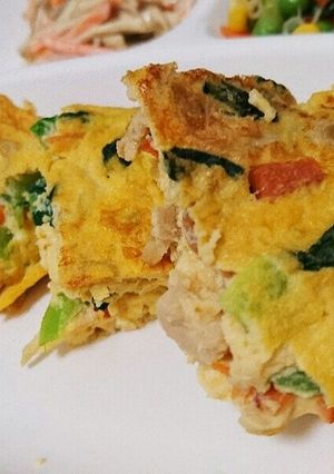 キッシュ風(卵焼き器で)-レシピのメイン写真