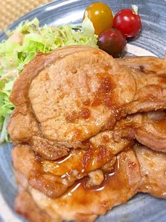 簡単、絶品!豚ロース薄切り肉の生姜焼き-レシピのメイン写真