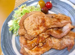 簡単、絶品！豚ロース薄切り肉の生姜焼き-レシピのメイン写真