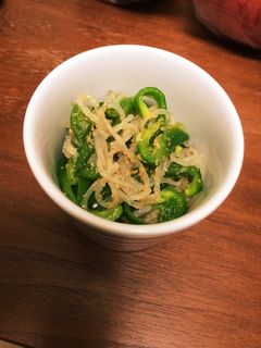 ピーマンのゴマ和え-レシピのメイン写真