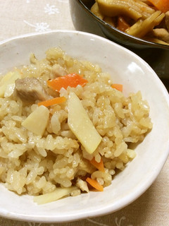 たけのこの炊き込みごはん-レシピのメイン写真