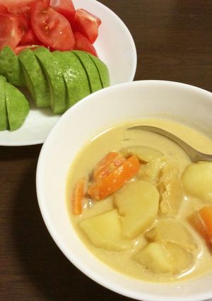 一人暮らしを始めた君に 急げカレースープ-レシピのメイン写真