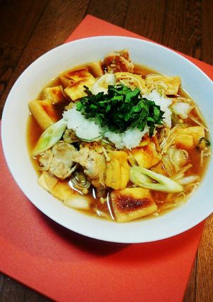 豚こまと油揚げの香味浸し★おろしﾀﾞﾚ★-レシピのメイン写真