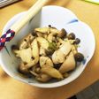 簡単♪ ささみときのこの柚子胡椒炒め