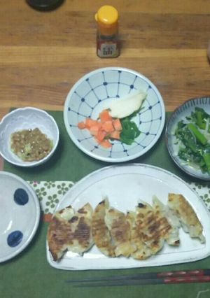 キャベツとしいたけの餃子-レシピのメイン写真