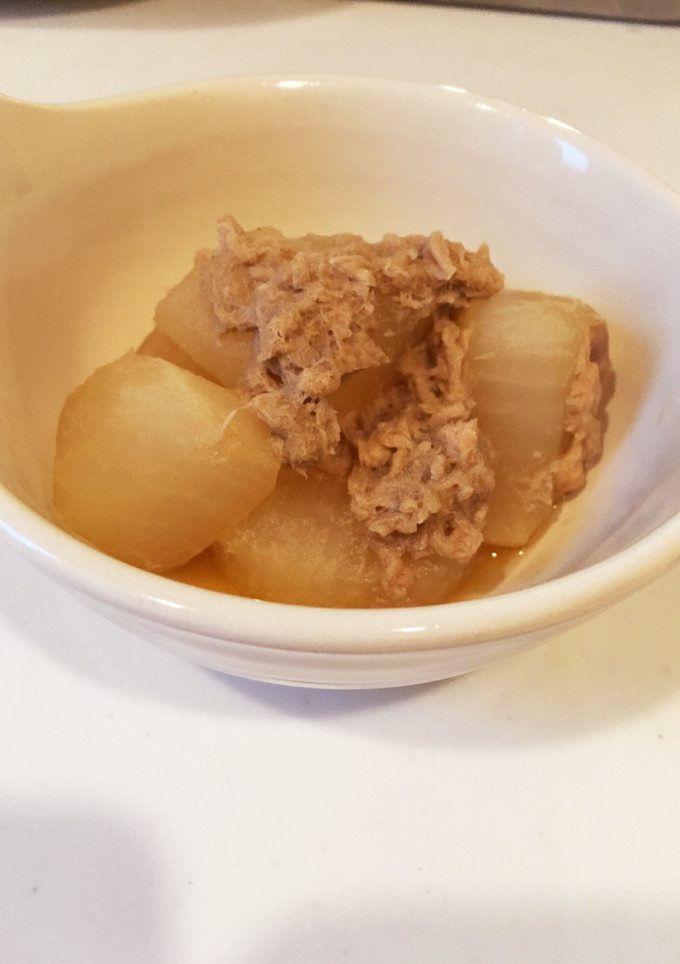 しみしみ大根とツナの煮物♡-レシピのメイン写真