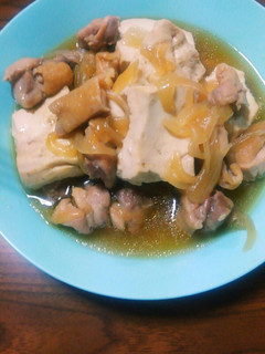 簡単!肉豆腐(鶏肉ver.)-レシピのメイン写真