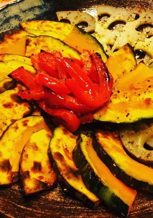 おつまみに~グリルで簡単シンプル焼き野菜-レシピのメイン写真