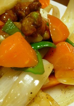 薩摩揚げボールと野菜の、、酢豚風-レシピのメイン写真