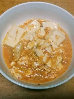 豆腐とキムチの卵とじ-レシピのメイン写真