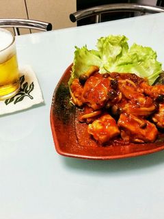 鶏肉のトマトソース煮(鶏肉のトマト煮)-レシピのメイン写真